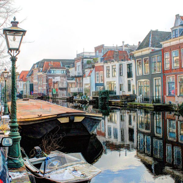Oude Rijn Leiden Nederland